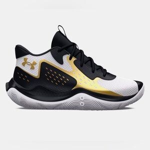 Under Armour Unisex Sneakers - Black and Gold - 11